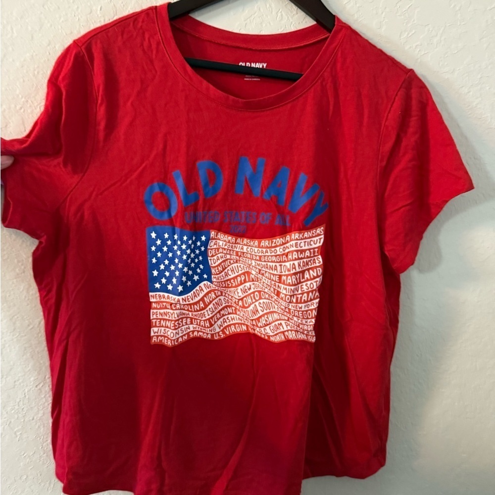 Old Navy 4th of July Patriotic Women’s T-Shirt